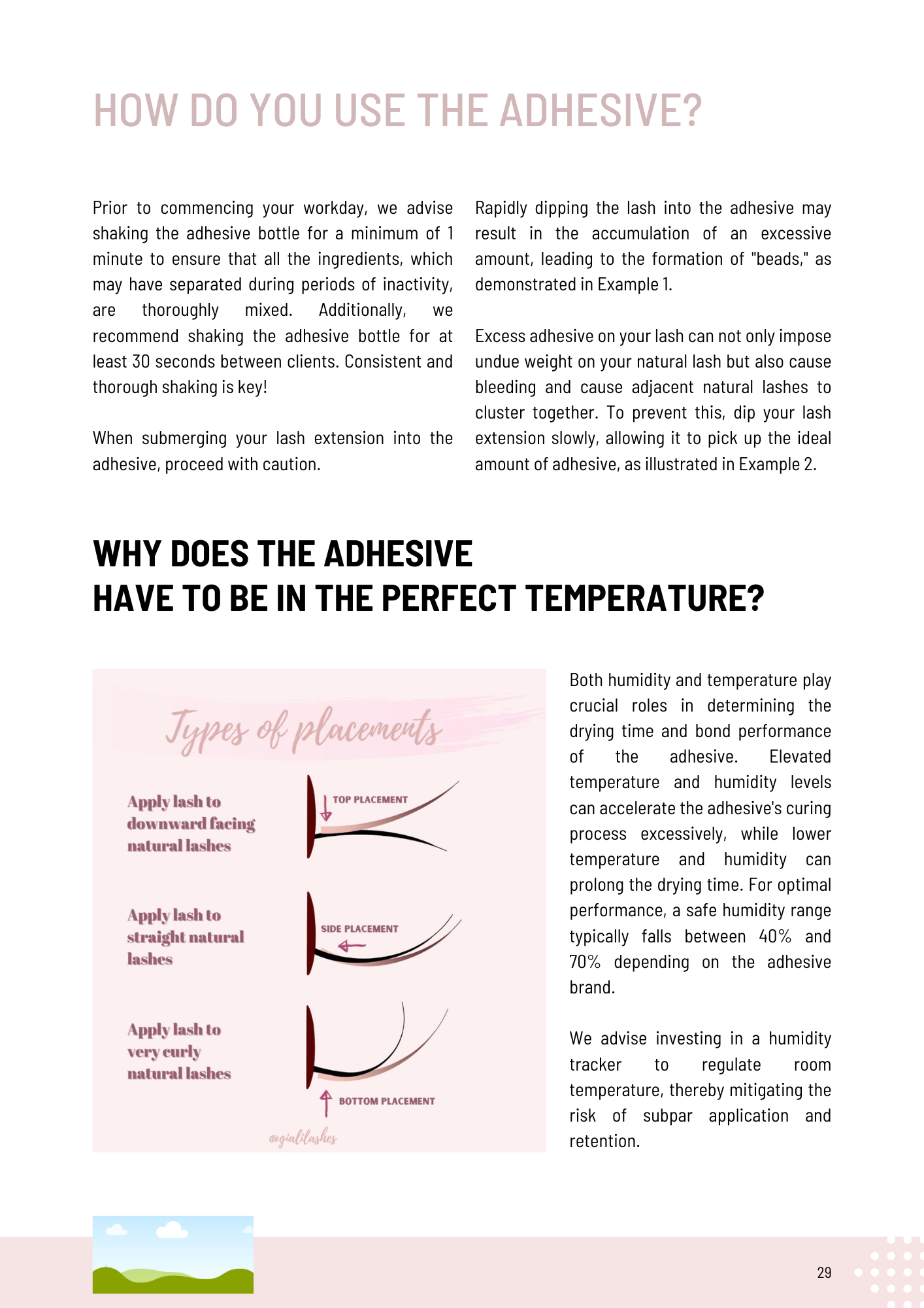 Lash Extension Course Manual - Downloadable