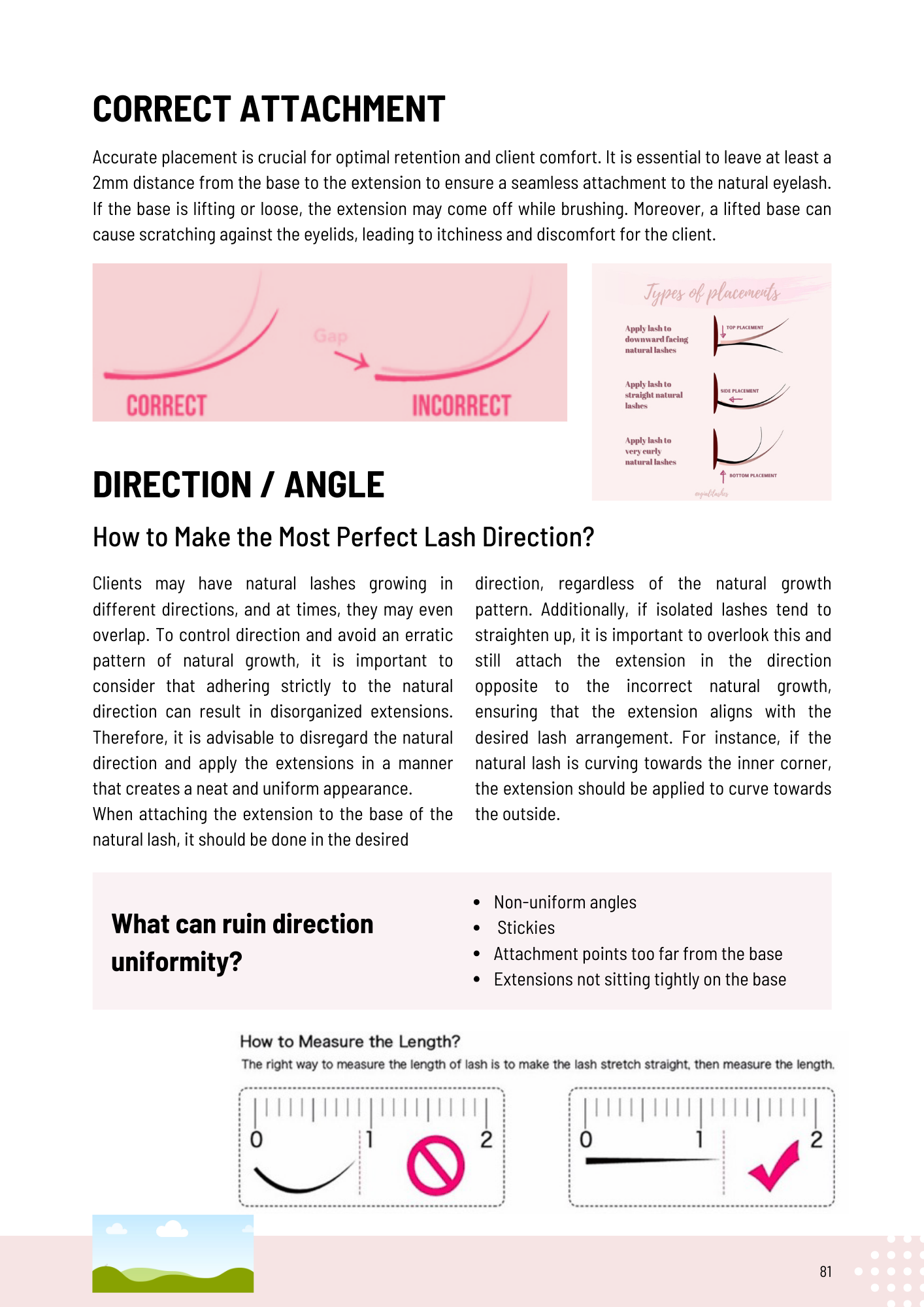 Lash Extension Course Manual - Downloadable