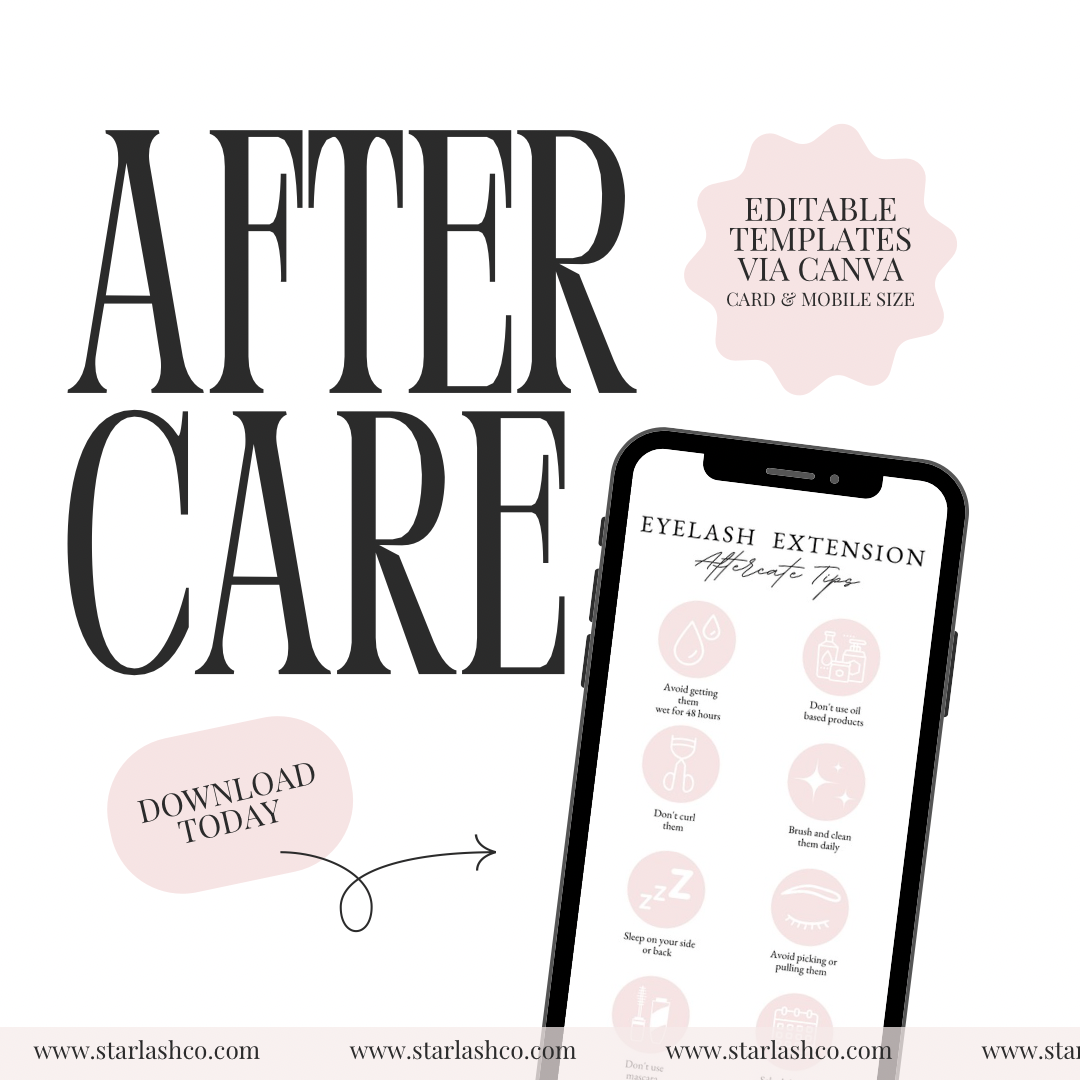 AFTERCARE CARDS - Downloadable